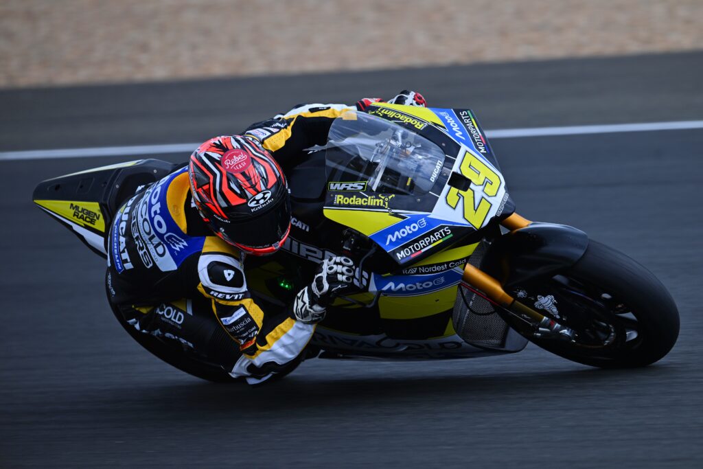 Nicholas Spinelli, alla sua terza stagione in MotoE (foto: Rivacold Snipers Team MotoE)